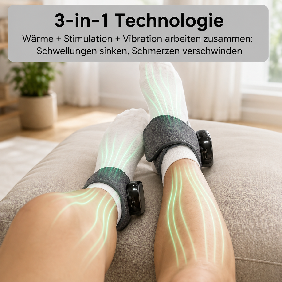 3-in-1  Fuß Massage