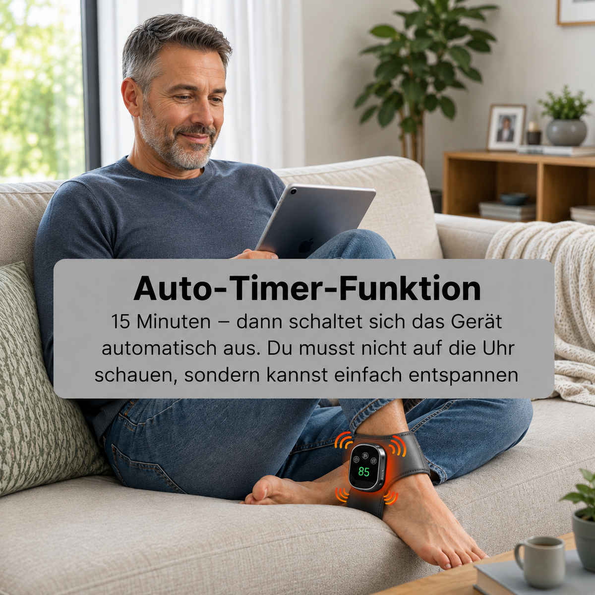 3-in-1  Fuß Massage