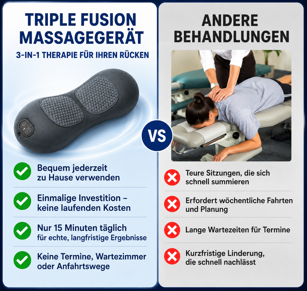 Triple Fusion Massagegerät